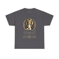 "Badge Of Honor" Lion (Faith • Purpose • Legacy) - T-Shirt