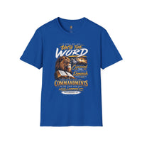 "Ye Shall Not Add Unto the Word" Lion Bible Verse - T-Shirt