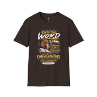 "Ye Shall Not Add Unto the Word" Lion Bible Verse - T-Shirt
