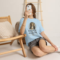 "Badge Of Honor" Lion (Faith • Purpose • Legacy) - T-Shirt
