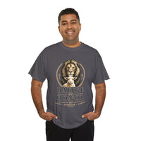 "Badge Of Honor" Lion (Faith • Purpose • Legacy) - T-Shirt