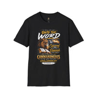 "Ye Shall Not Add Unto the Word" Lion Bible Verse - T-Shirt