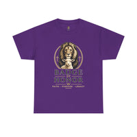"Badge Of Honor" Lion (Faith • Purpose • Legacy) - T-Shirt