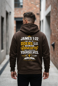 Doers & Not Just Hearers Of The Word Hoodie V.1