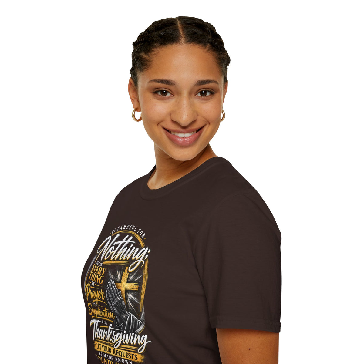 "Be Careful for Nothing; In Everything by Prayer" - Graphic T-Shirt