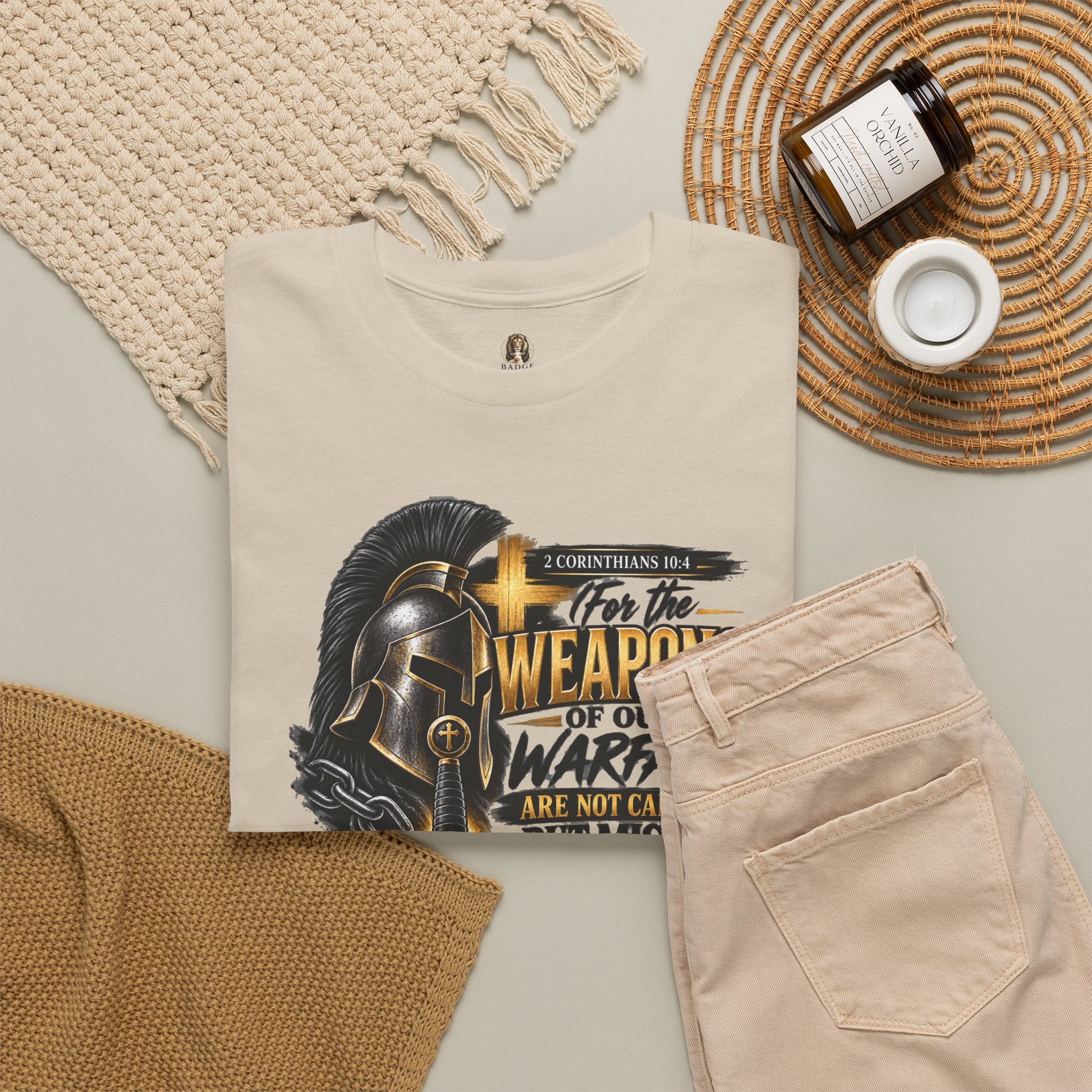 "The Weapons Of Our Warfare" V.1 - T-Shirt
