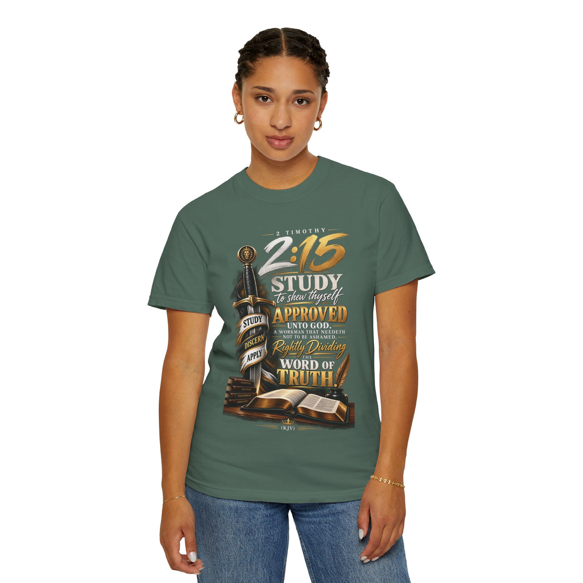 "Study To Shew Thyself Approved" - Graphic T-Shirt