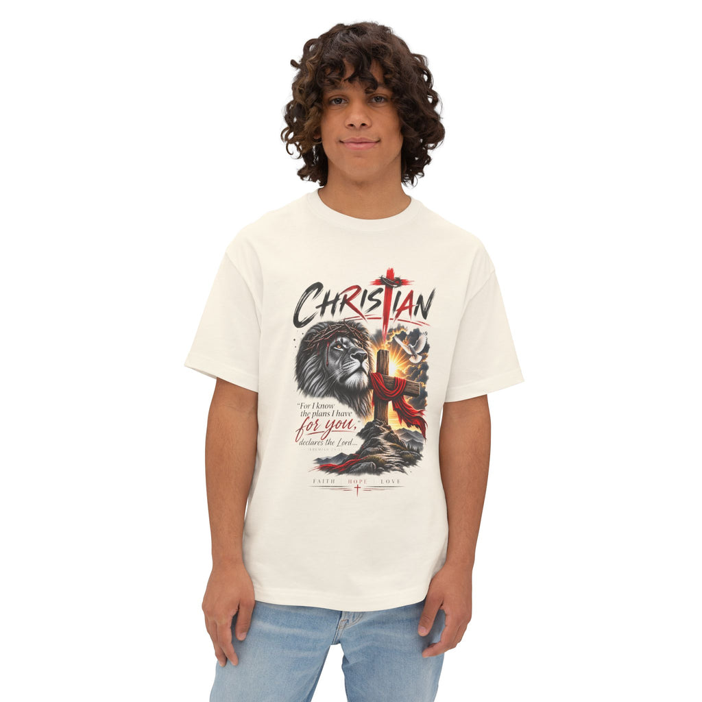 "Faith Cross Graphic Shirt" - Graphic T-Shirt