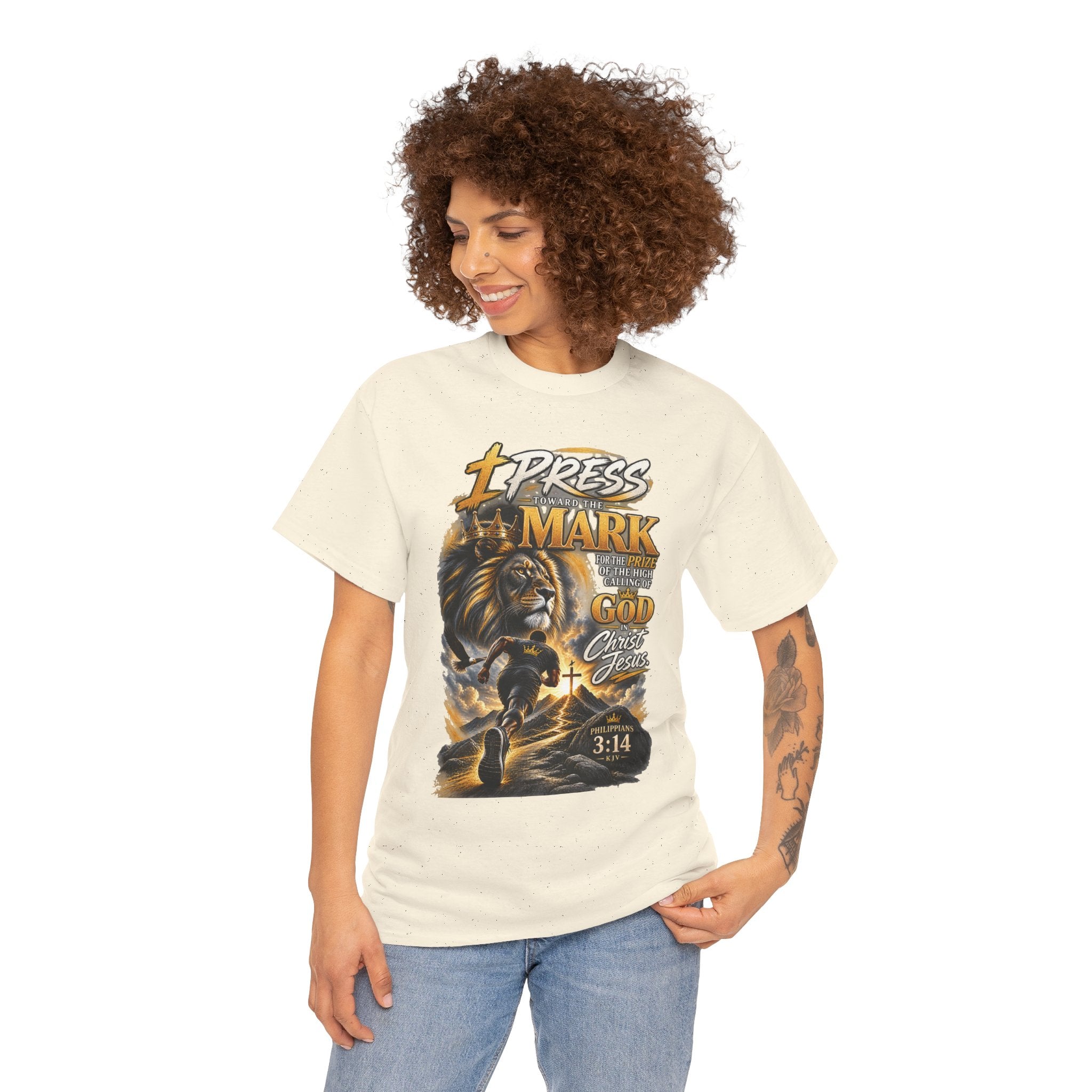 "I Press Toward The Mark" - Graphic T-Shirt