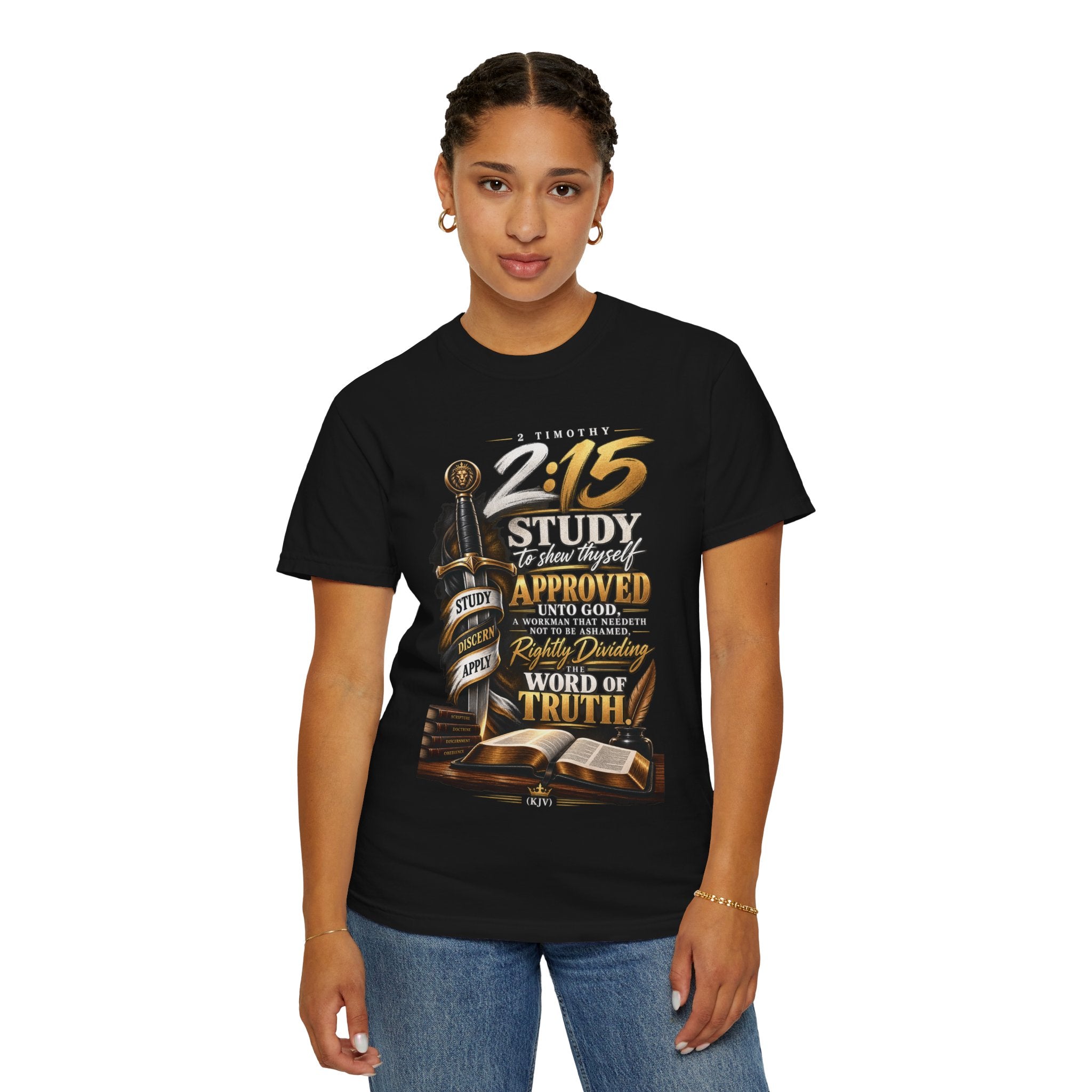 "Study To Shew Thyself Approved" - Graphic T-Shirt