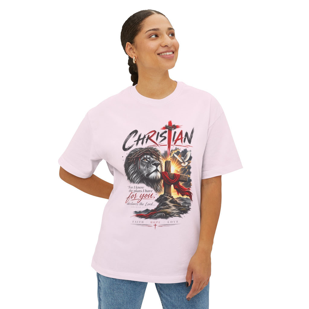 "Faith Cross Graphic Shirt" - Graphic T-Shirt