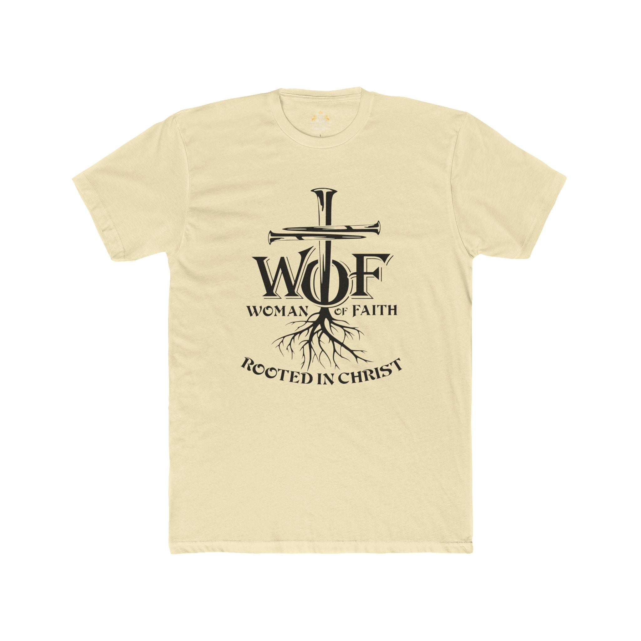 Women of Faith Tee — "Rooted in Christ" Christian T-Shirt