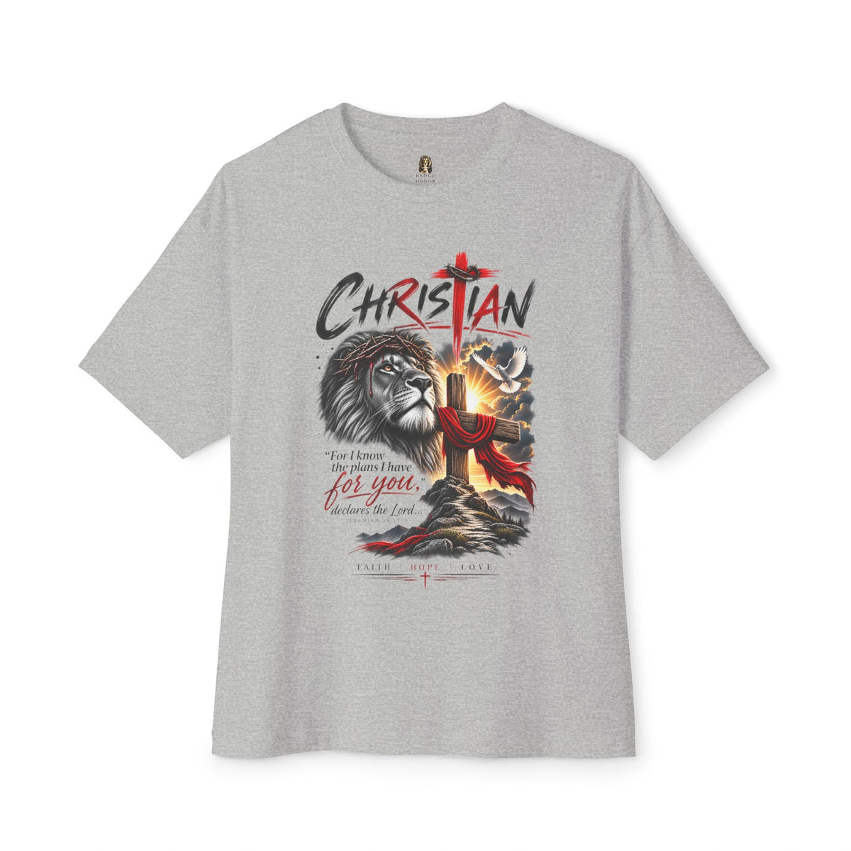"Faith Cross Graphic Shirt" - Graphic T-Shirt