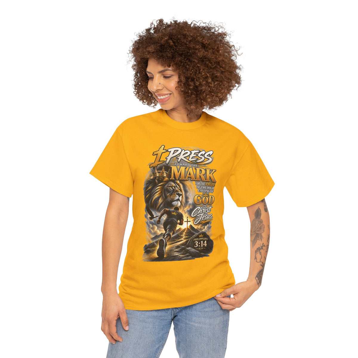 "I Press Toward The Mark" - Graphic T-Shirt