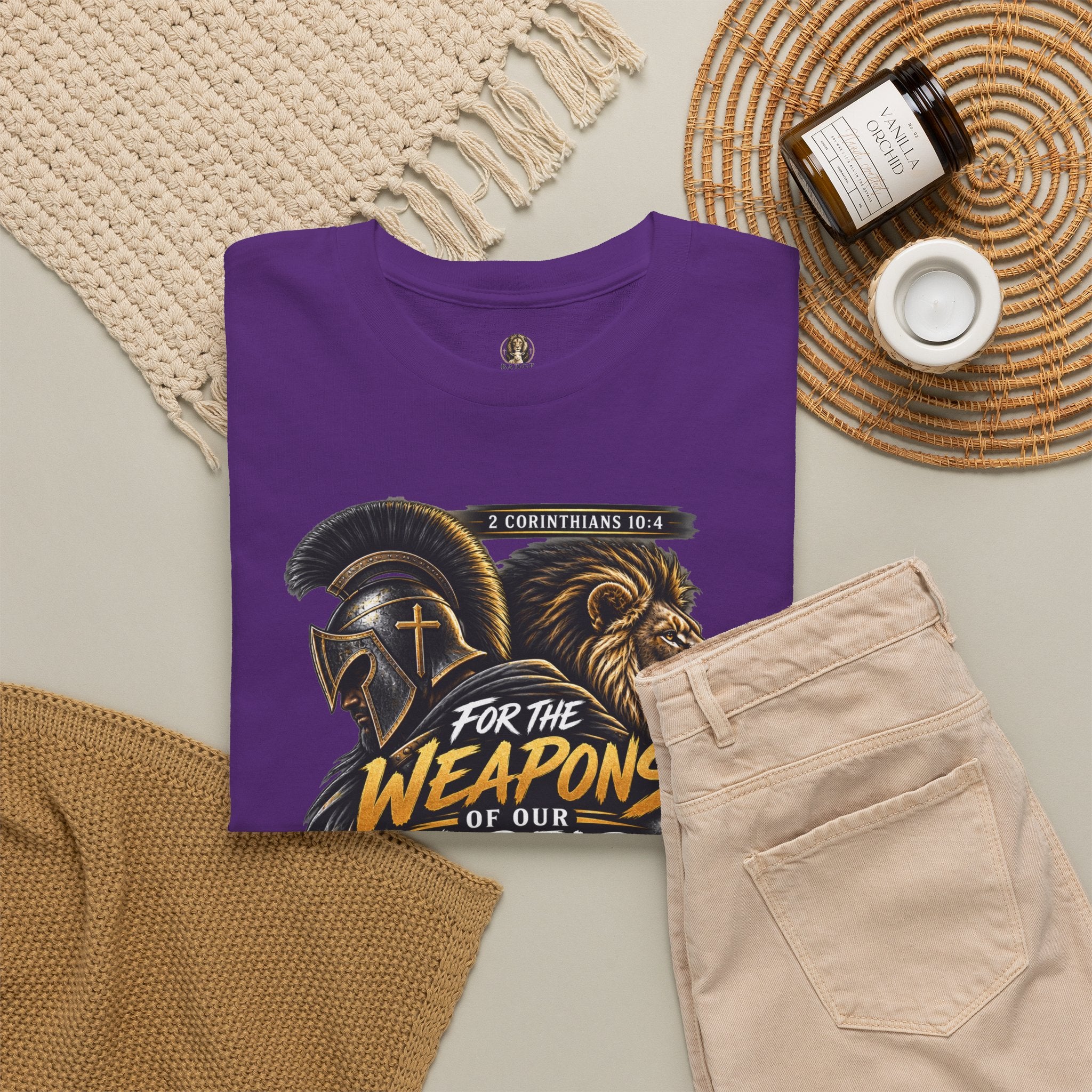 "The Weapons Of Our Warfare" V.2 - T-Shirt