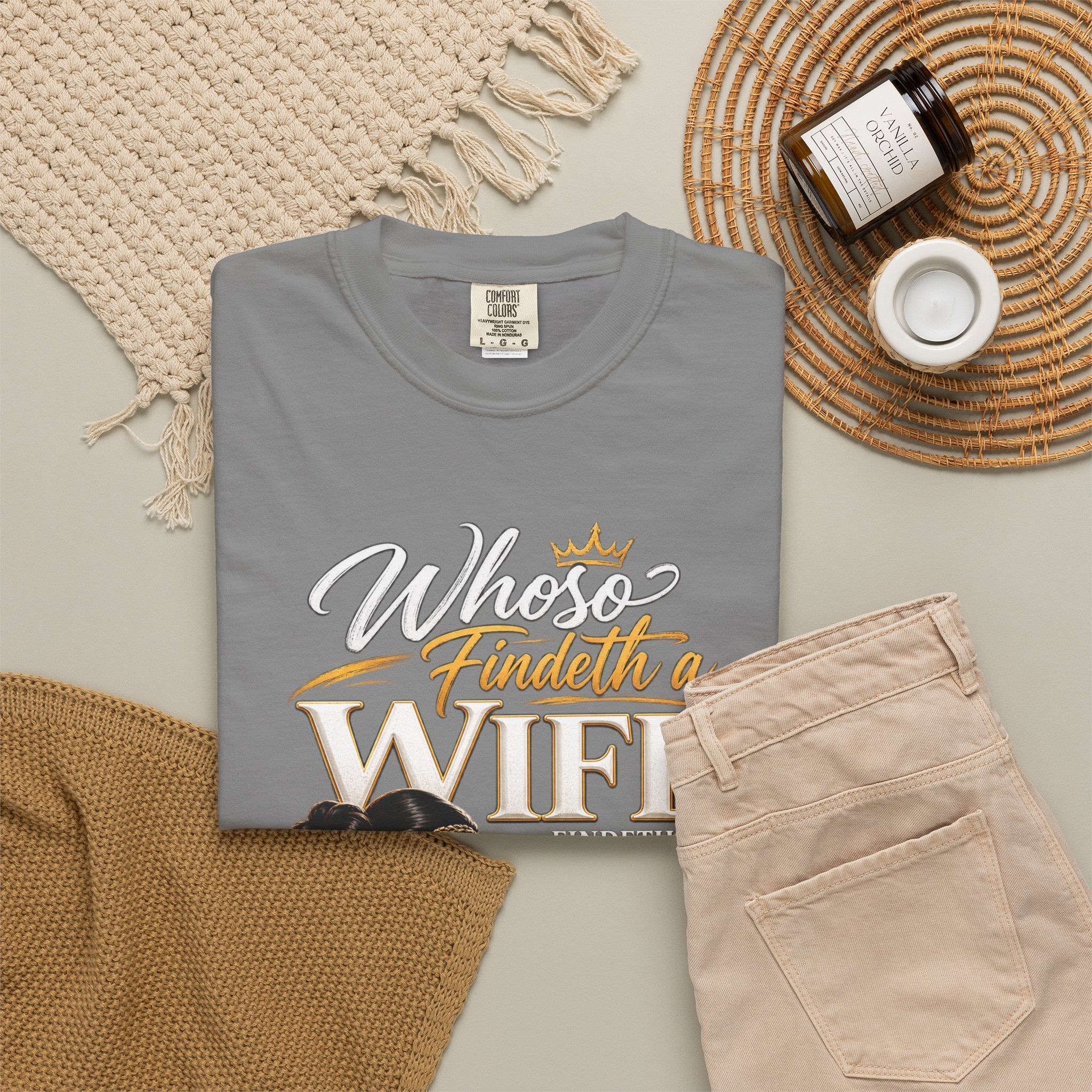 "Whoever Finds A Wife Finds Good" - T-Shirt