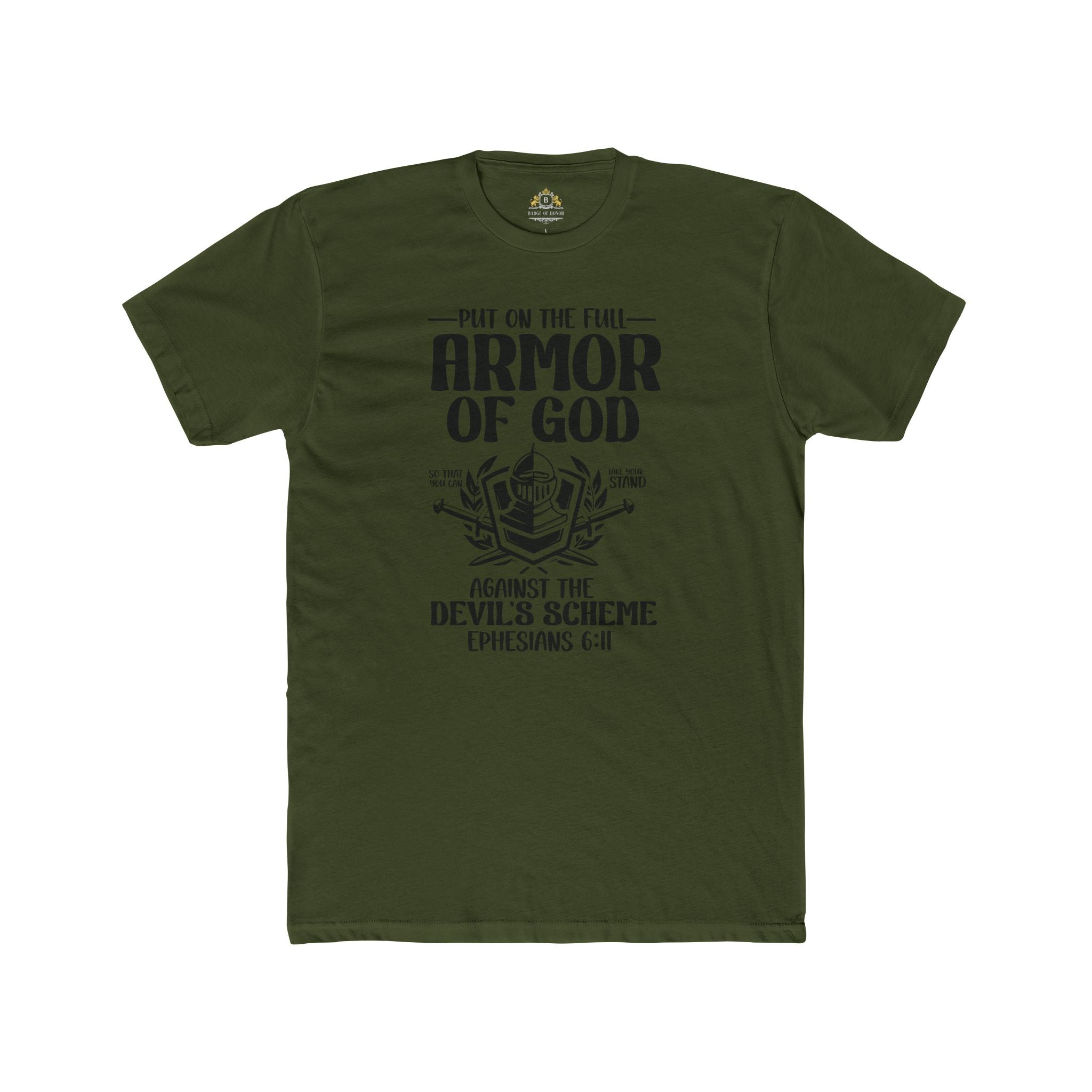 Armor of God T‑Shirt — 'Put On The Full Armor of God' Ephesians 6:11 Christian Tee