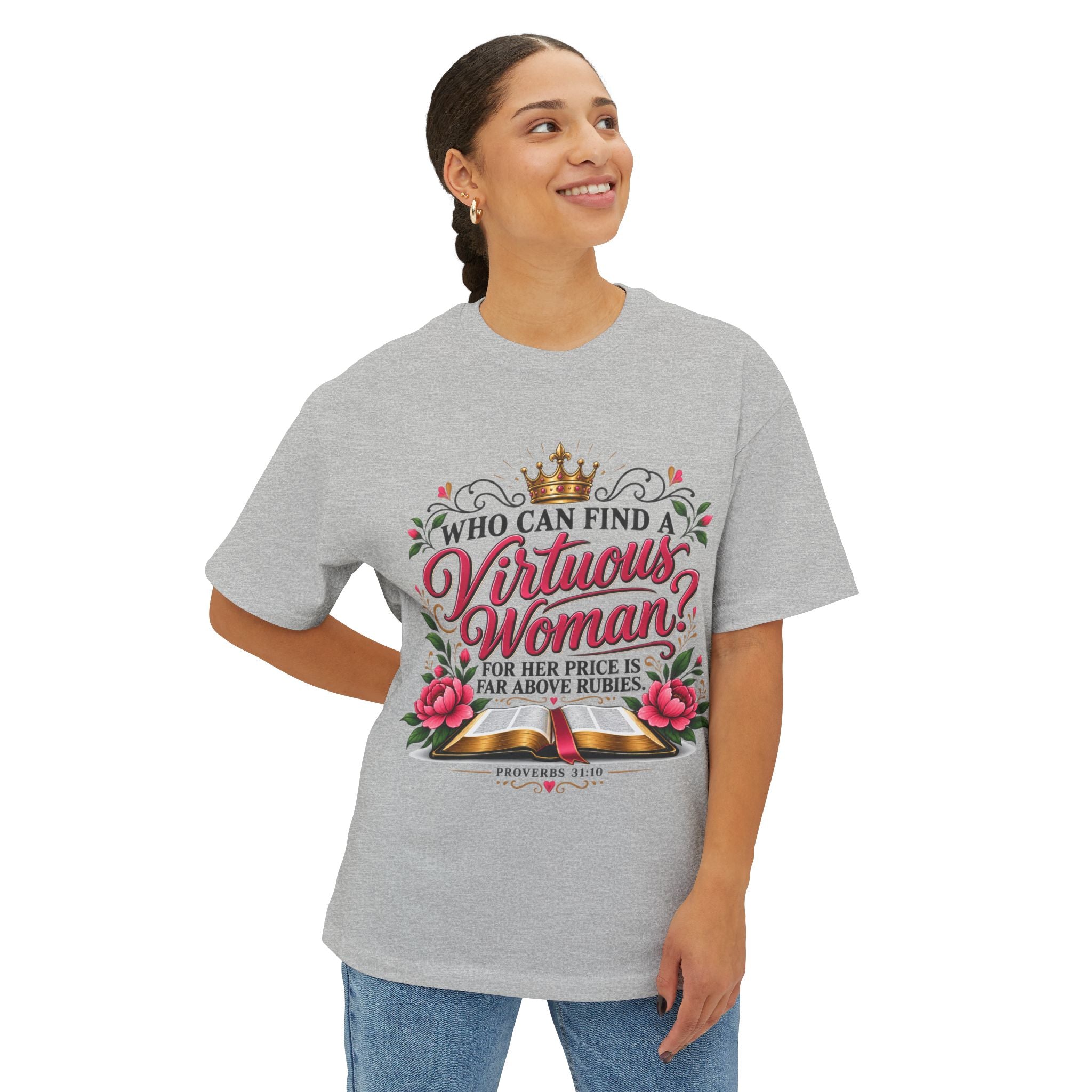 "Who Can Find a Virtuous Woman?" - Graphic T-Shirt