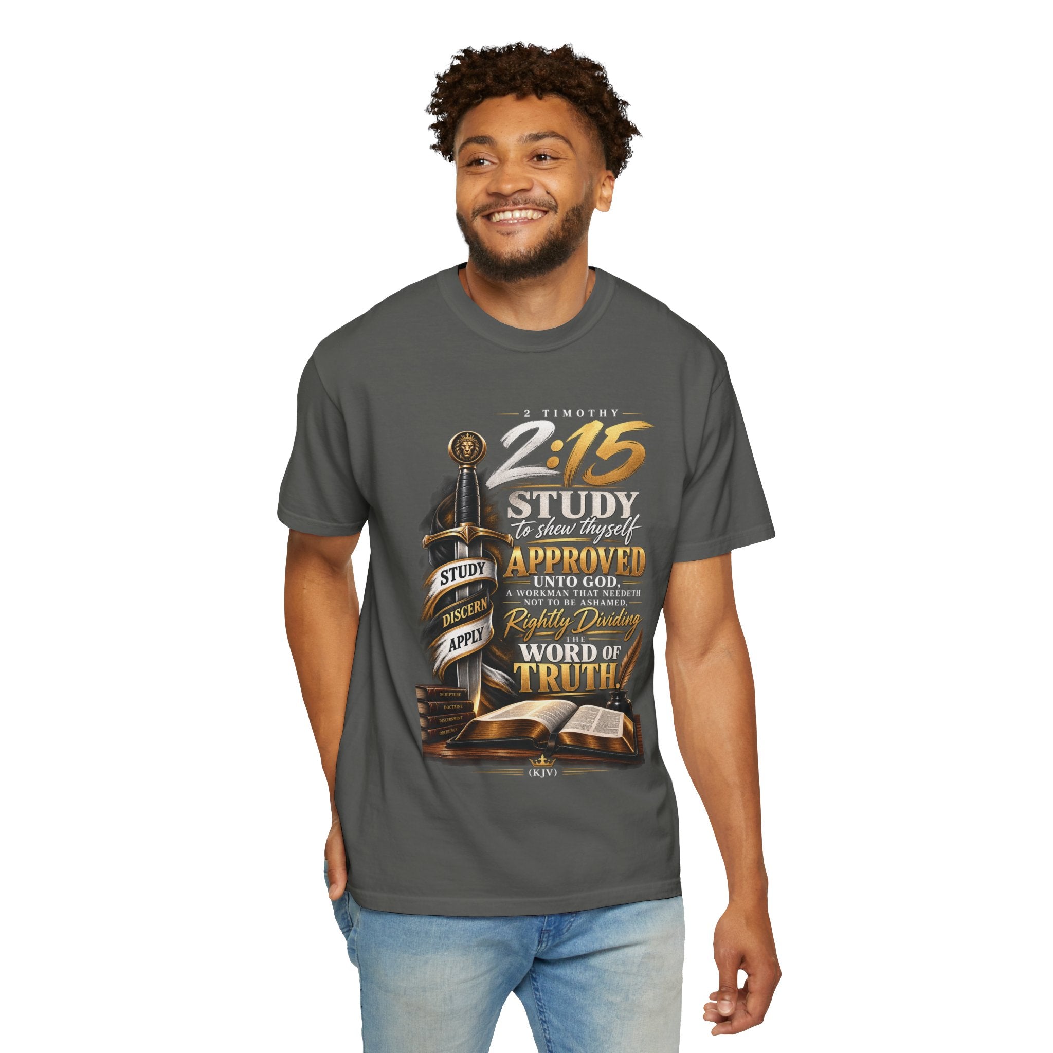 "Study To Shew Thyself Approved" - Graphic T-Shirt