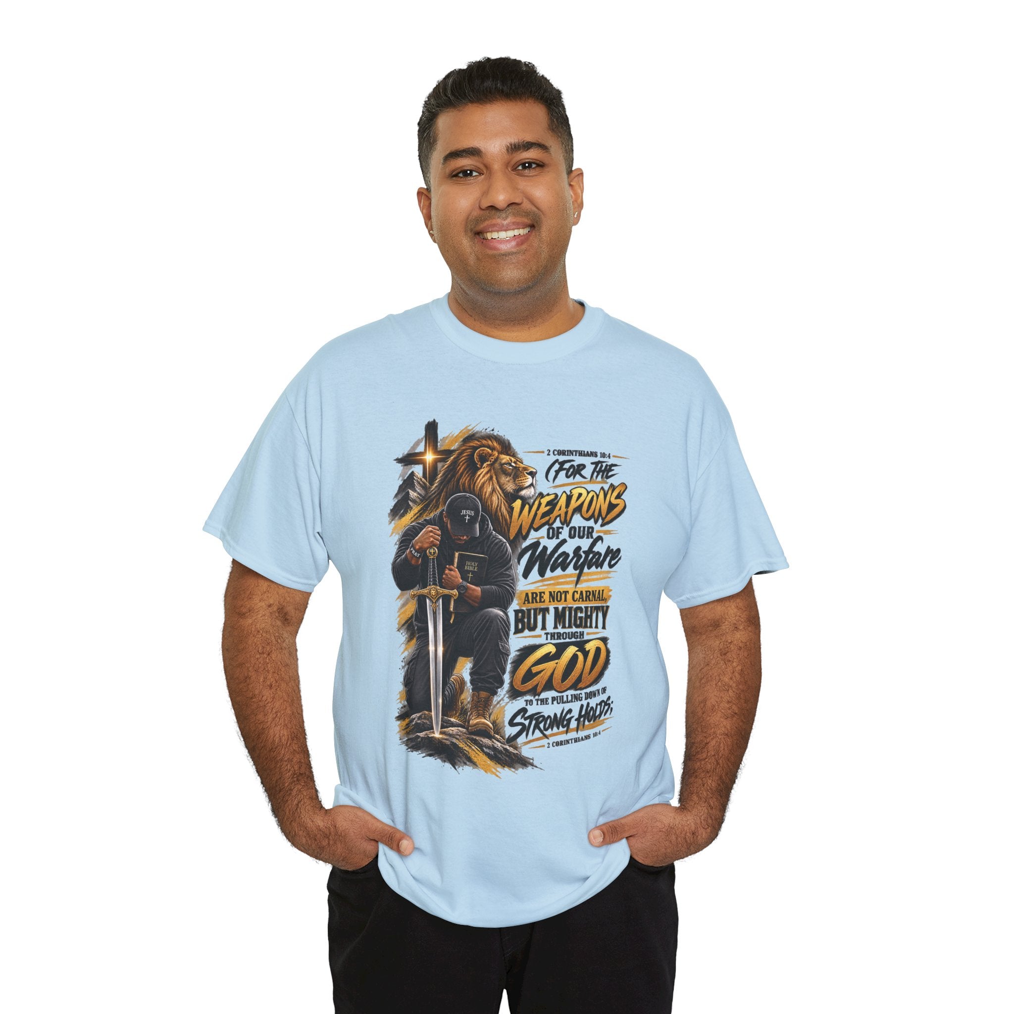 "The Weapons Of Our Warfare" V.3 - T-Shirt