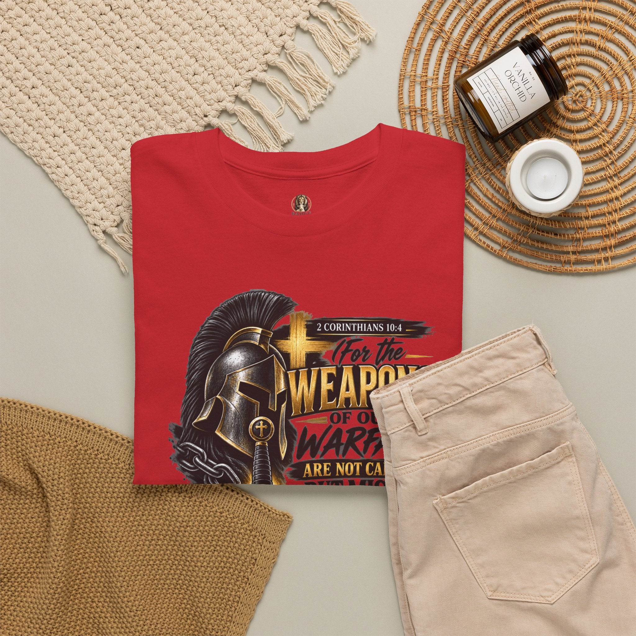 "The Weapons Of Our Warfare" V.1 - T-Shirt