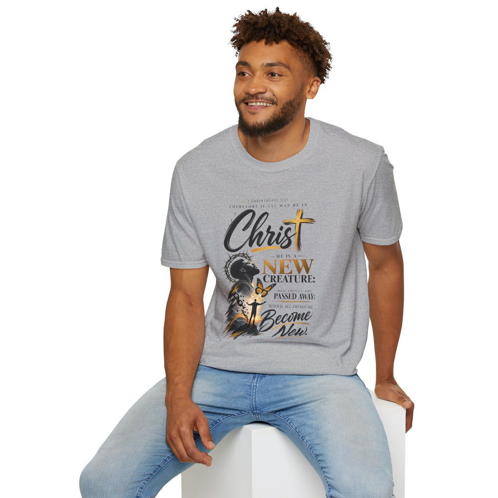 "He Is A New Creation" - Graphic T-Shirt
