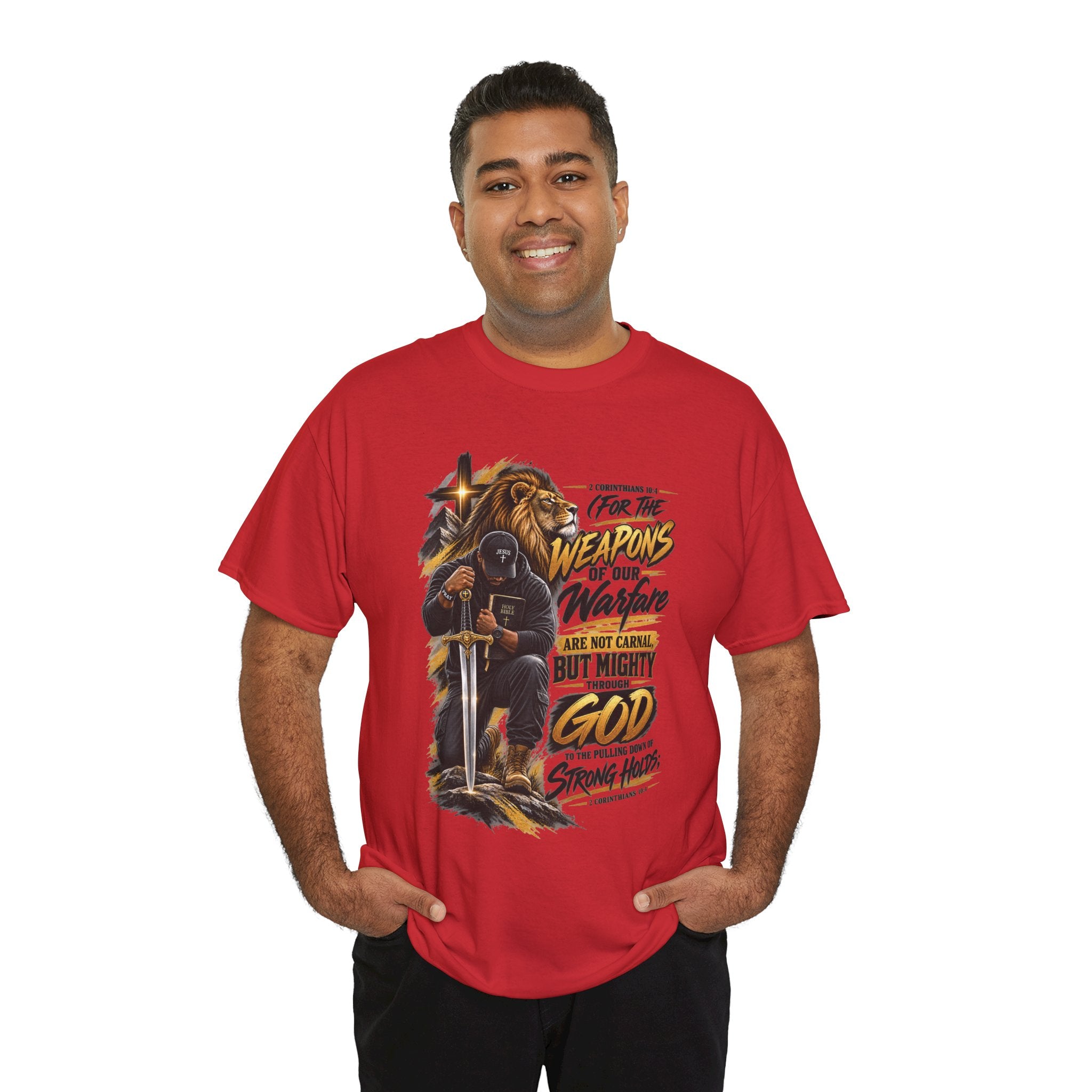 "The Weapons Of Our Warfare" V.3 - T-Shirt