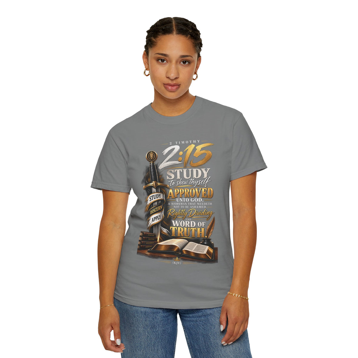 "Study To Shew Thyself Approved" - Graphic T-Shirt