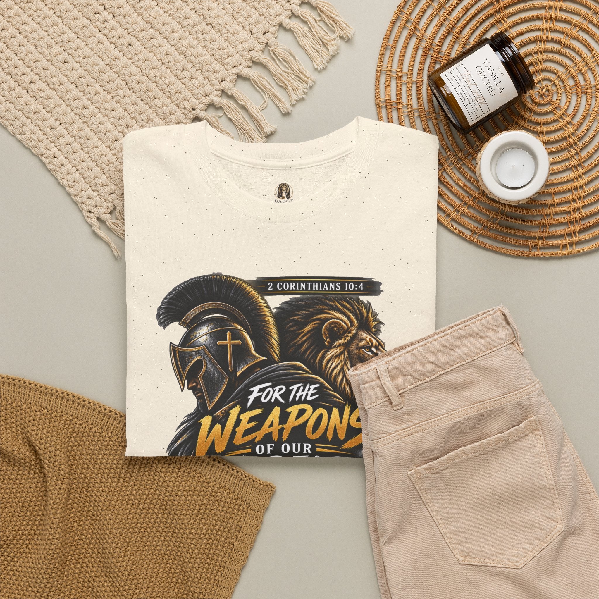 "The Weapons Of Our Warfare" V.2 - T-Shirt