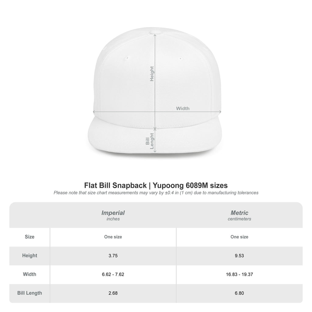 Yeshua Lion Graphic Snapback Hat — 'Loyalty' Flat Bill Cap