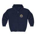 Badge Of Honor Crest Full-Zip Hoodie — "Proverbs 3:5-6 Trust In the LORD"