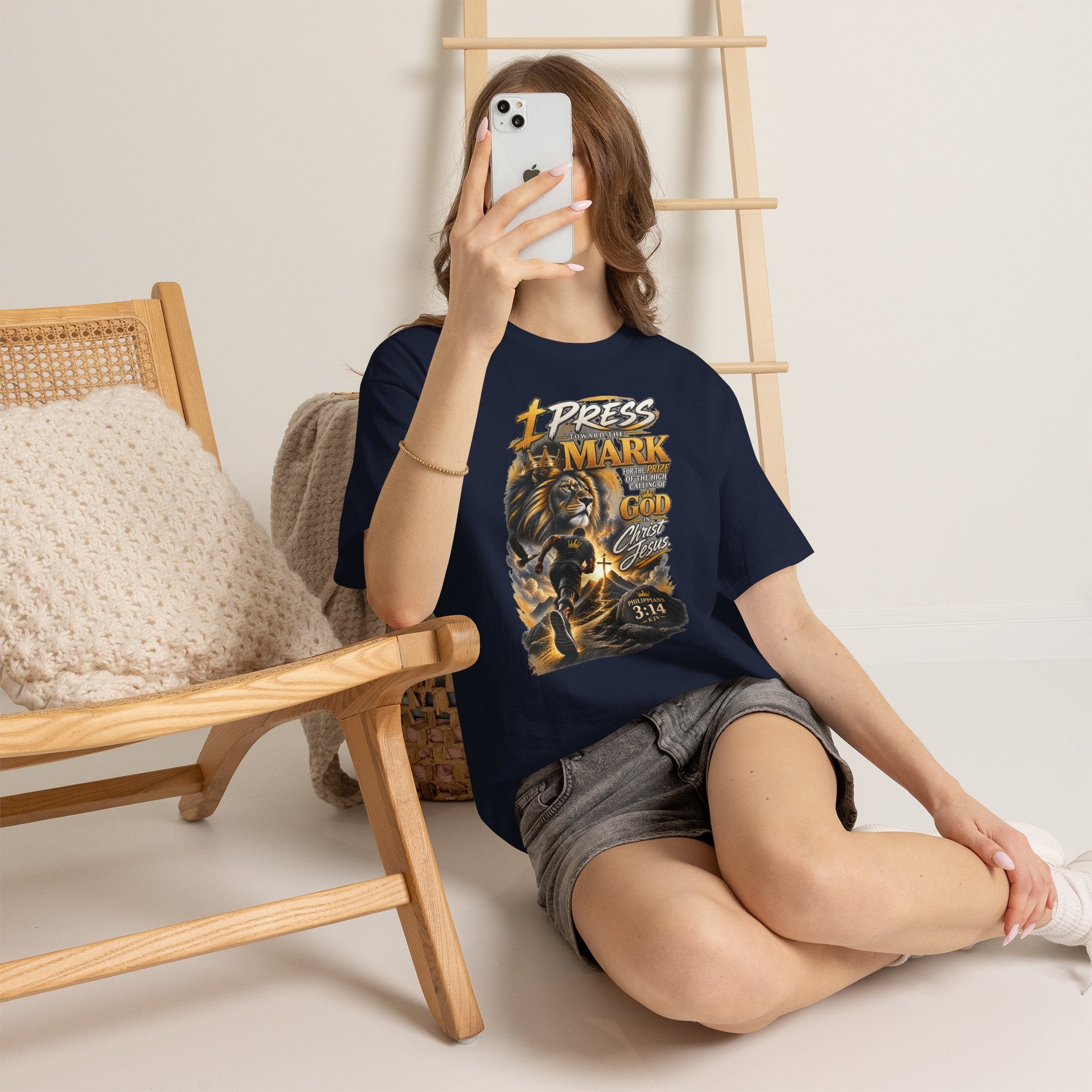 "I Press Toward The Mark" - Graphic T-Shirt