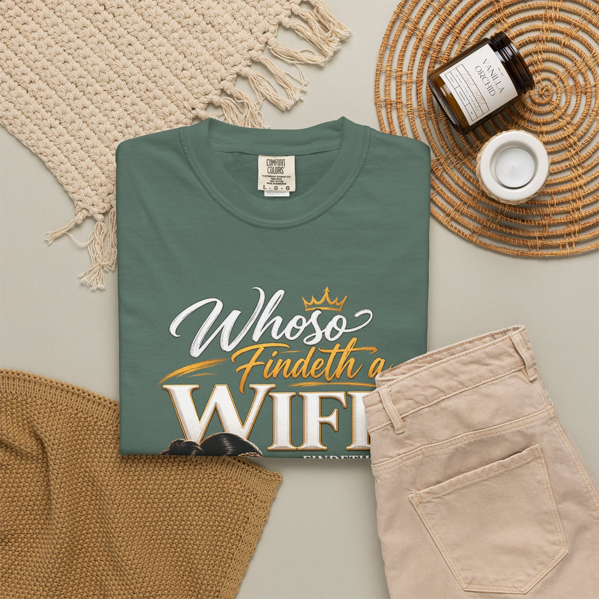 "Whoever Finds A Wife Finds Good" - T-Shirt