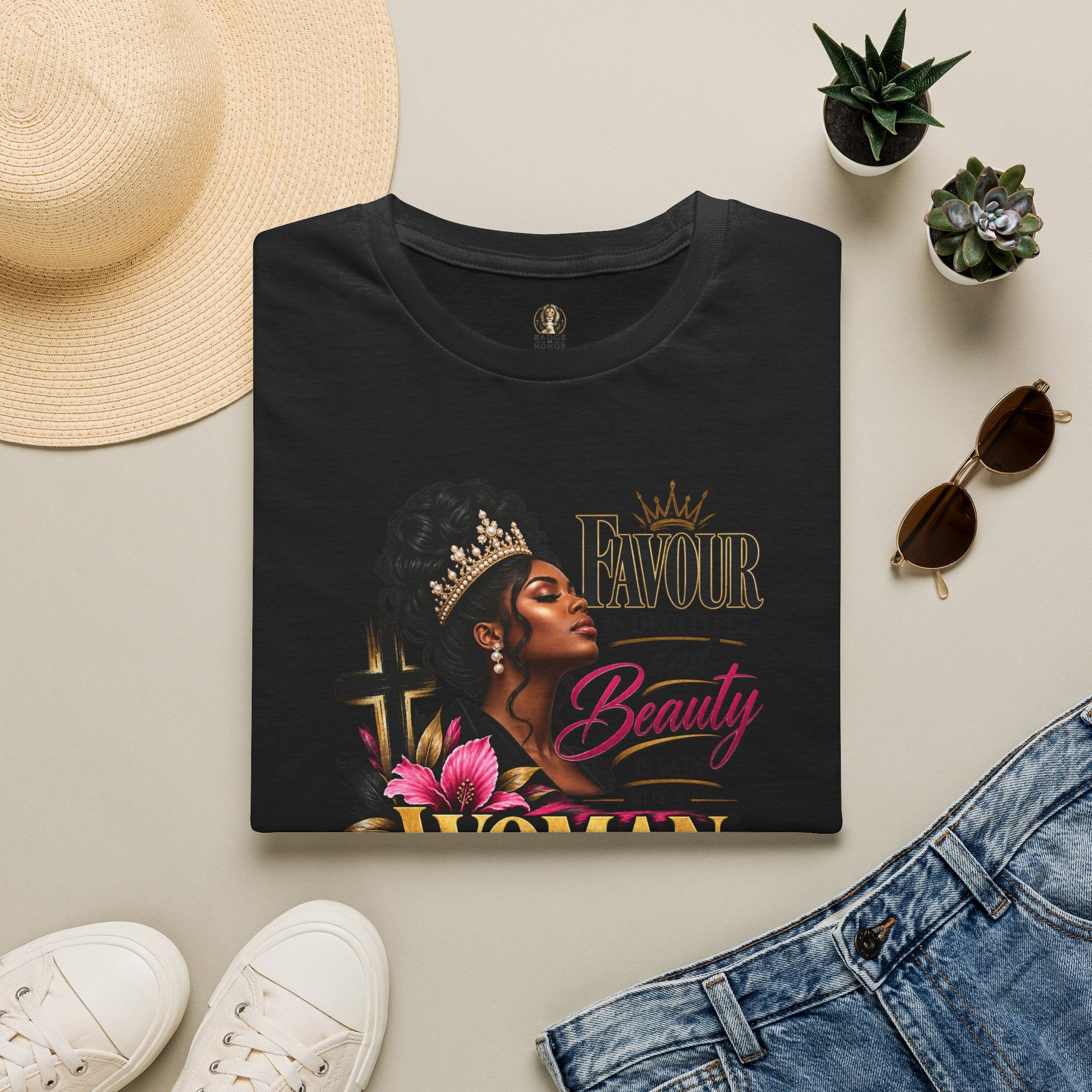 “Favour is Deceitful and Beauty is Vain” - Graphic T-Shirt