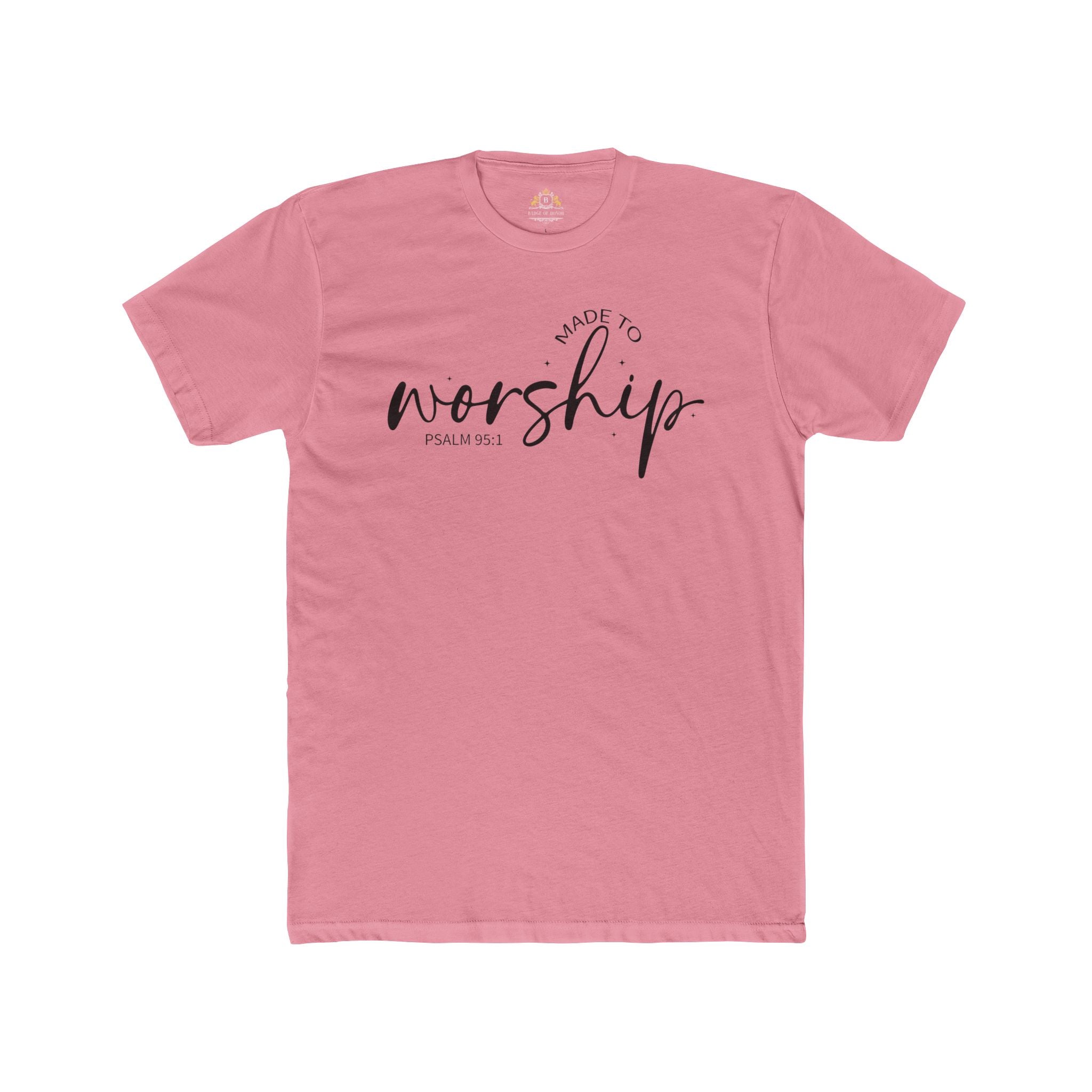 Made to Worship T-Shirt — "Made to Worship" Christian Faith Tee