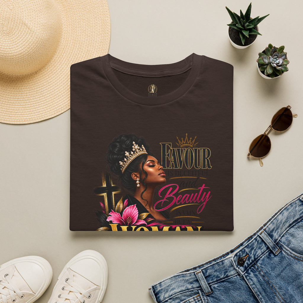“Favour is Deceitful and Beauty is Vain” - Graphic T-Shirt