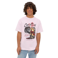 "Faith Cross Graphic Shirt" - T-Shirt
