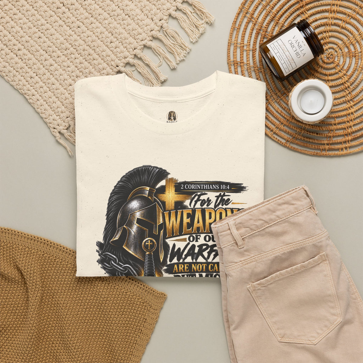 "The Weapons Of Our Warfare" V.1 - T-Shirt