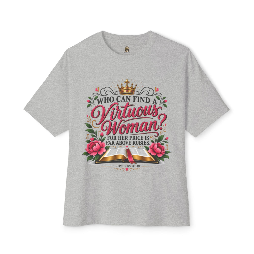 "Who Can Find a Virtuous Woman?" - Graphic T-Shirt