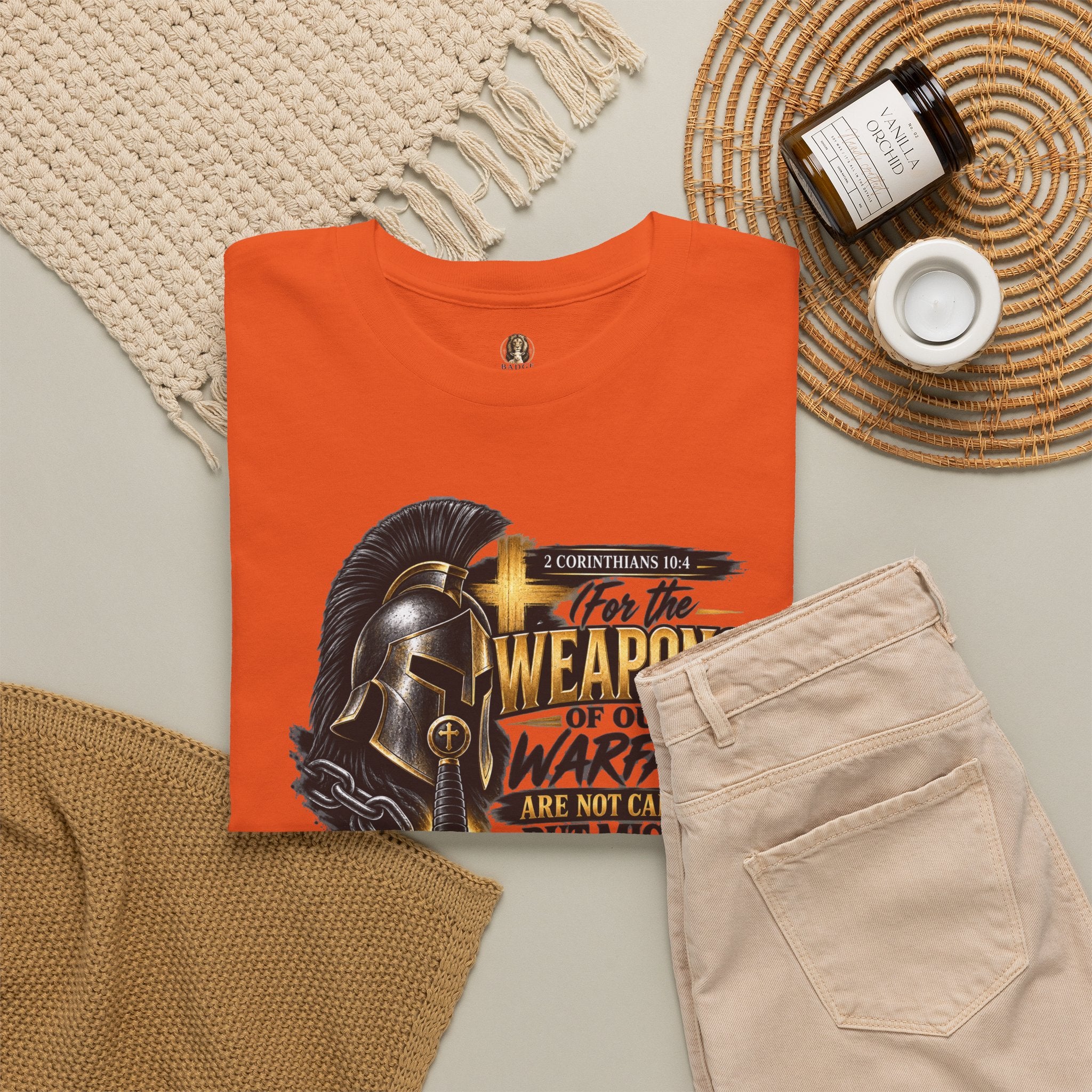 "The Weapons Of Our Warfare" V.1 - T-Shirt