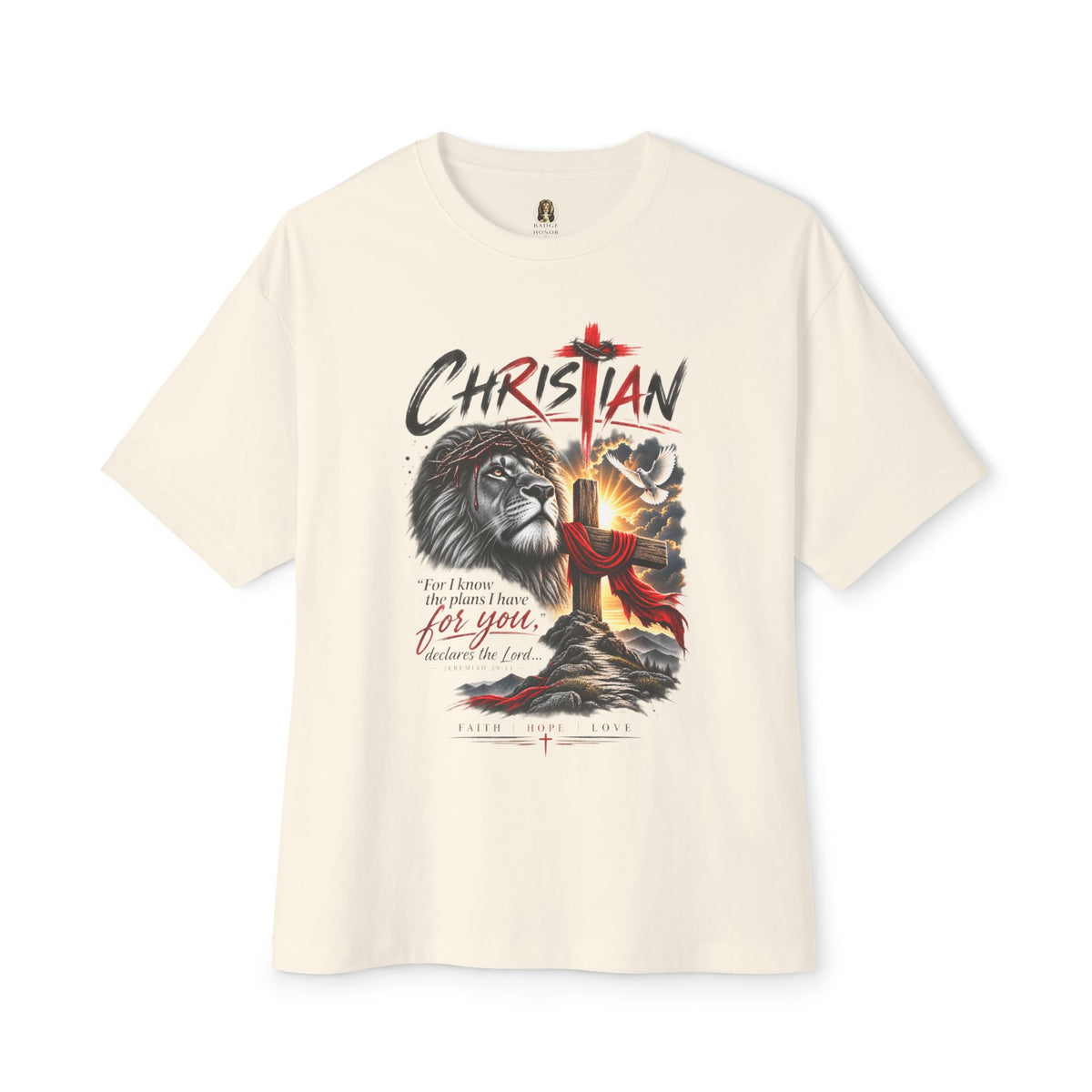 "Faith Cross Graphic Shirt" - Graphic T-Shirt