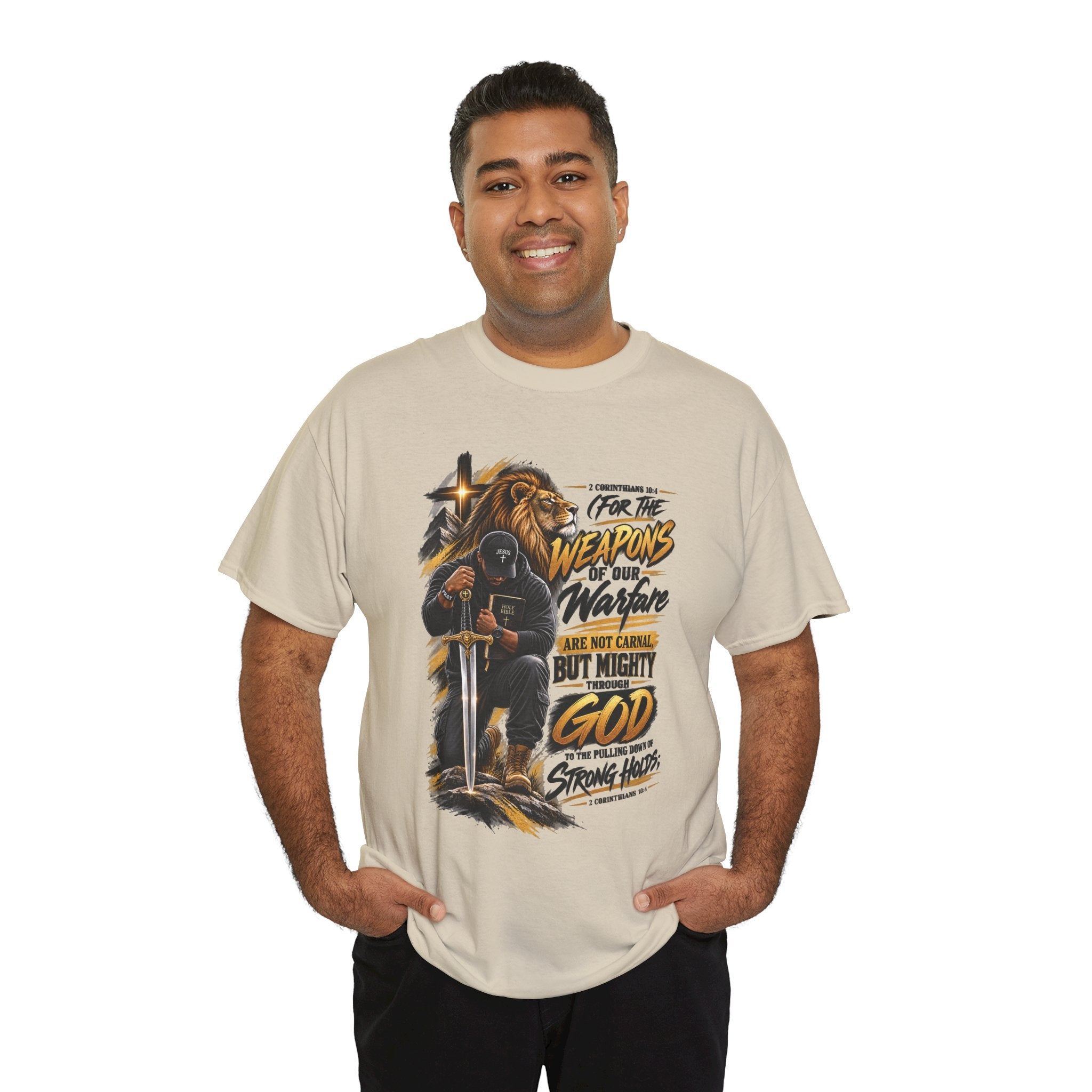 "The Weapons Of Our Warfare" V.3 - T-Shirt