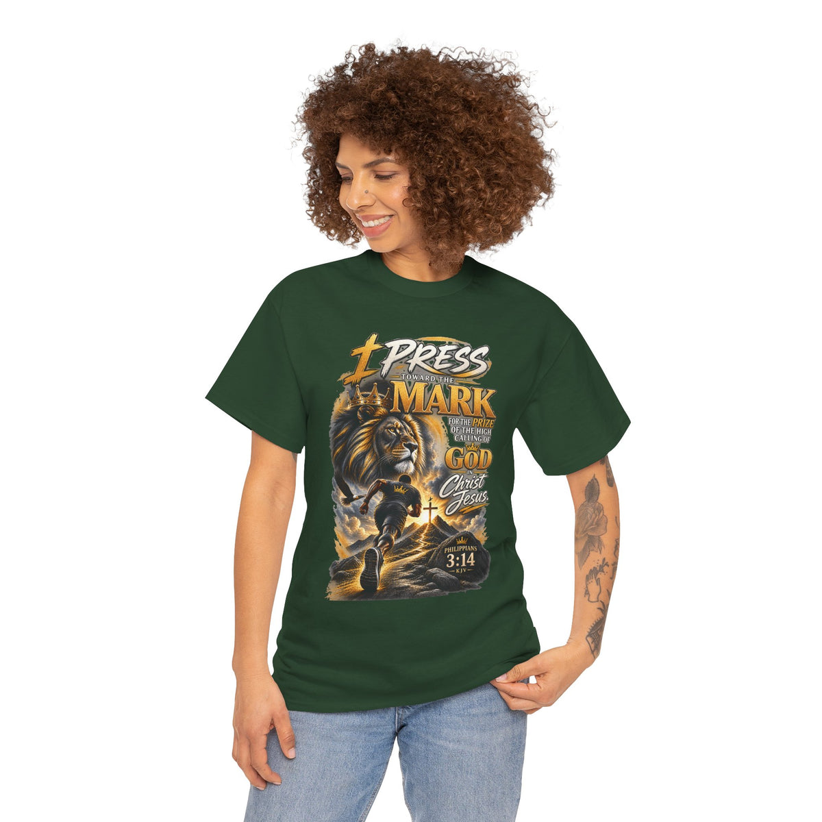 "I Press Toward The Mark" - Graphic T-Shirt