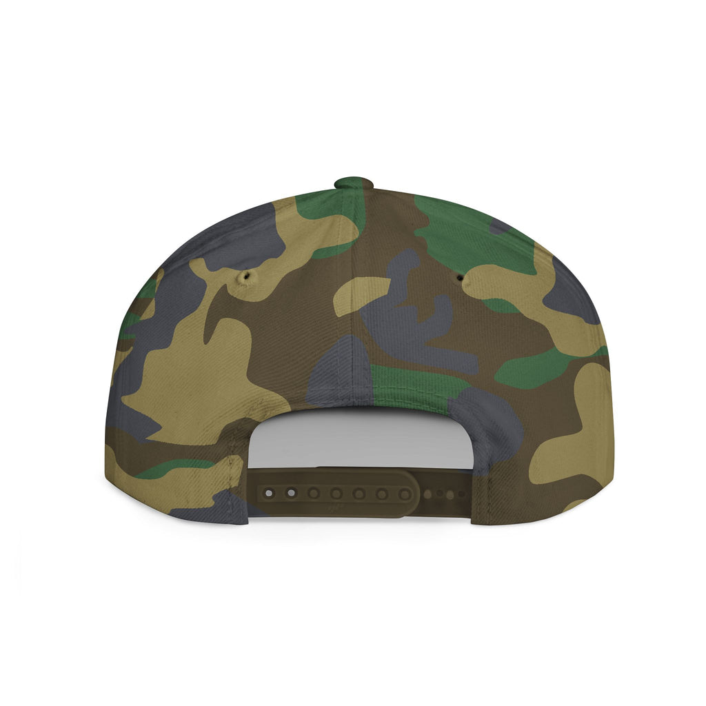 GOAT Snapback Hat — "God Over All Things" Flat-Bill Christian Baseball Cap