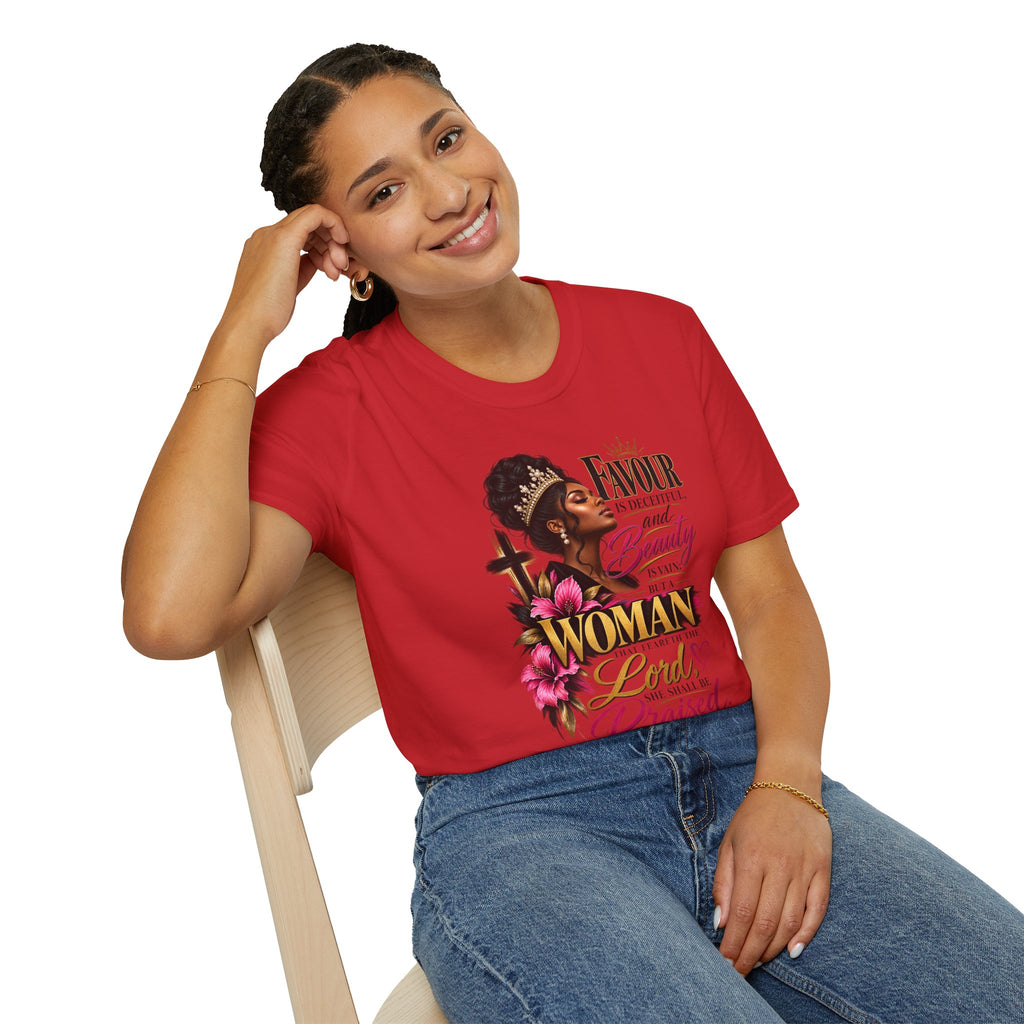 “Favour is Deceitful and Beauty is Vain” - Graphic T-Shirt