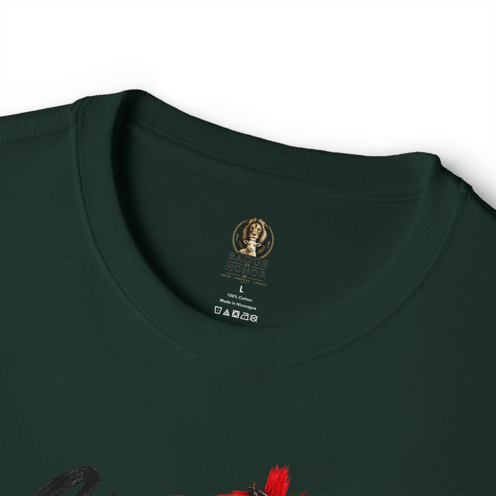 "Faith Cross Graphic Shirt" - Graphic T-Shirt