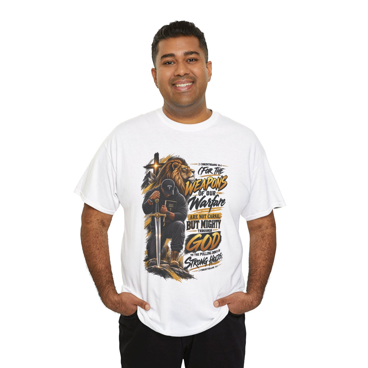 "The Weapons Of Our Warfare" V.3 - T-Shirt