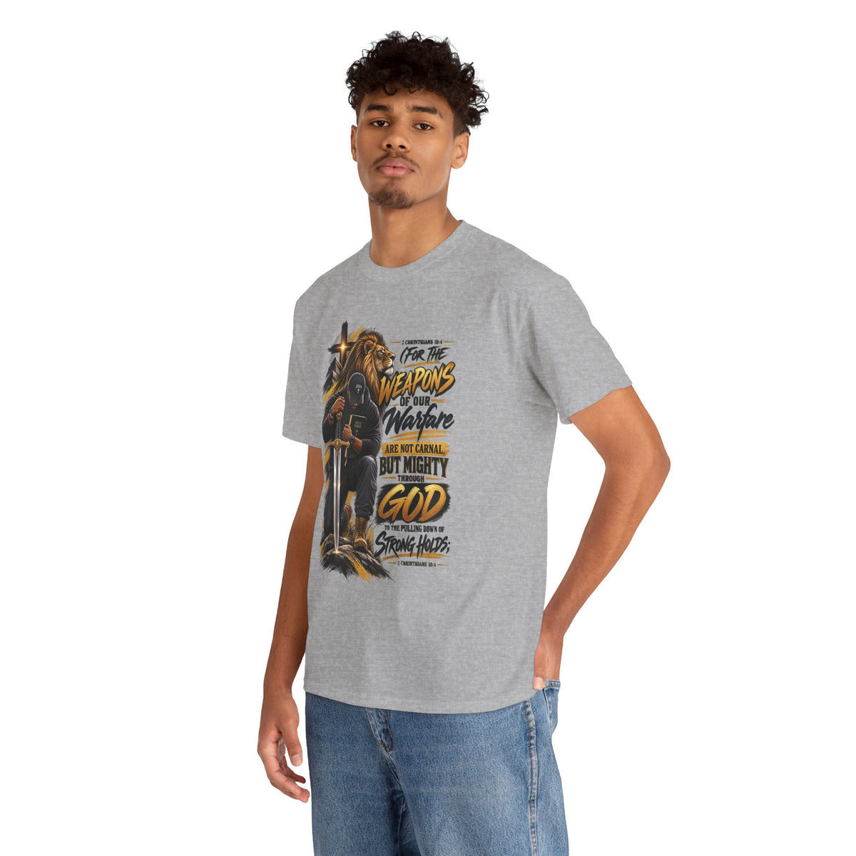 "The Weapons Of Our Warfare" V.3 - T-Shirt