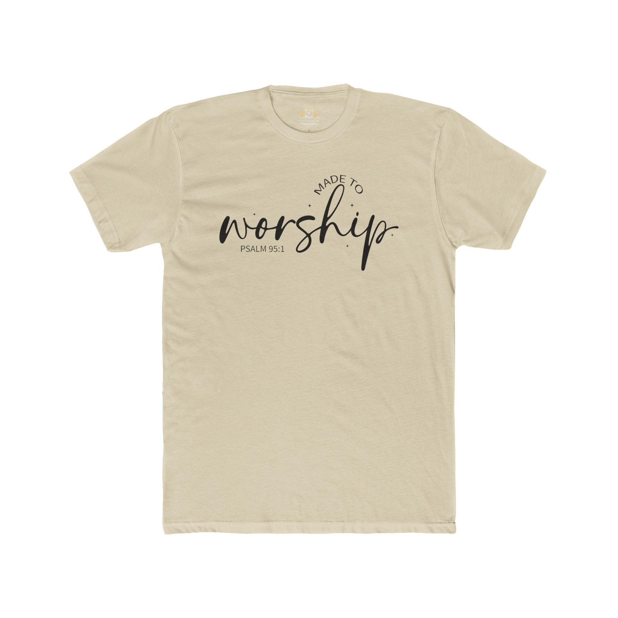 Made to Worship T-Shirt — "Made to Worship" Christian Faith Tee