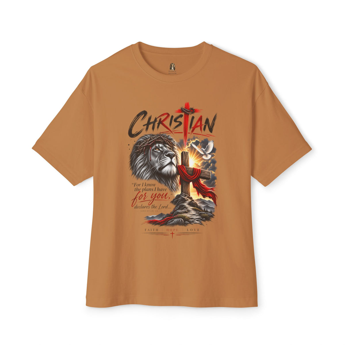 "Faith Cross Graphic Shirt" - Graphic T-Shirt